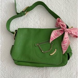 Juicy Couture 100% silk scarf accessory. Scarf only.